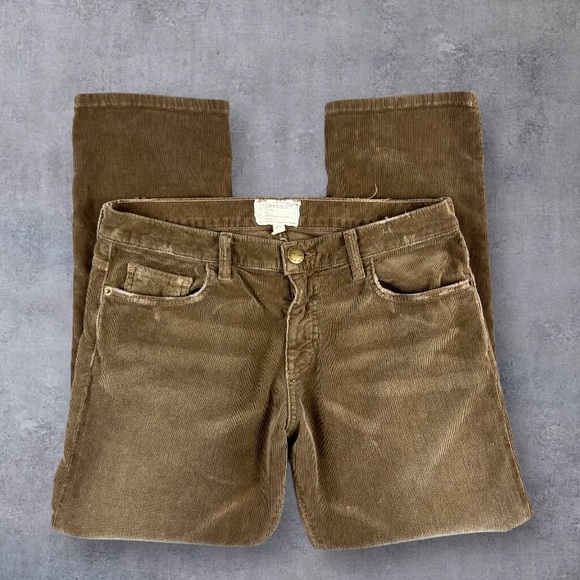 Current/Elliott Skinny Corduroy High Rise Jeans in Camel  Sz: 26 - Picture 7 of 14